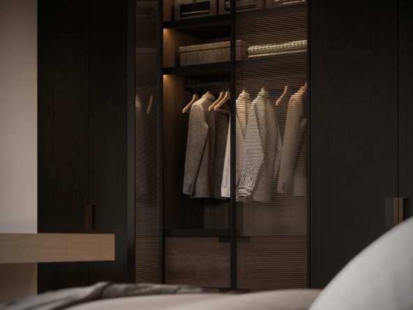 The Sky Marbella Villas - Bedroom 2 Closet Detail