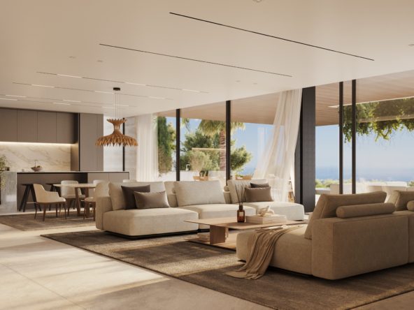 The Sky Marbella Villas - Living Room