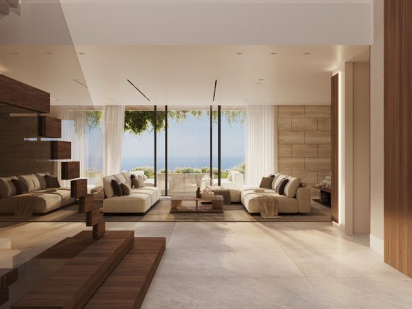 The Sky Marbella Villas - Living Room Entrance