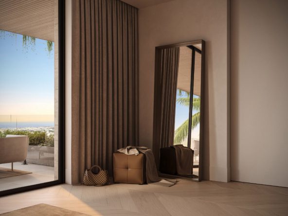 The Sky Marbella Villas - Master Bedroom Mirrow