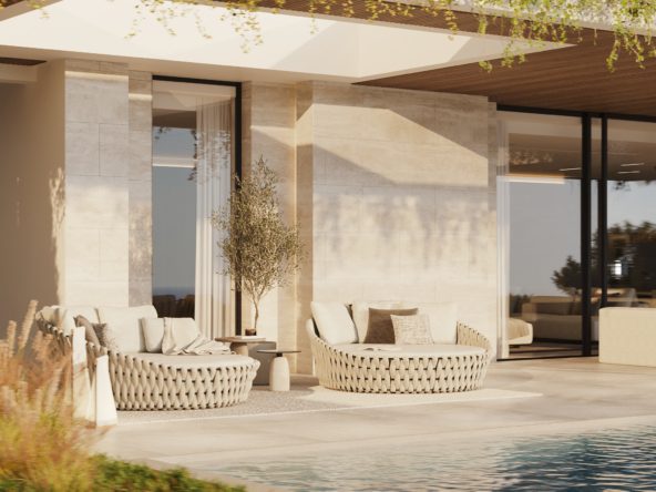 The Sky Marbella Villas - Terrace Sofa Area II