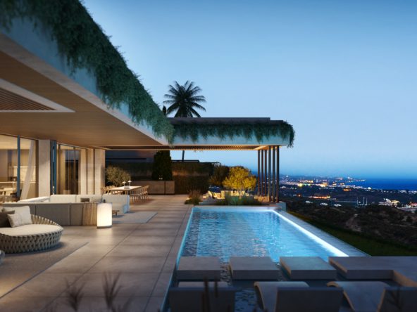 The Sky Marbella Villas - main exterior render